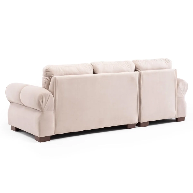 SECCIONAL IZQUIERDO LIVING FACTORY OREGON 4 CUERPOS BEIGE - 4