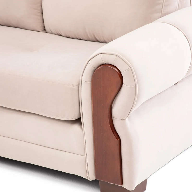 SECCIONAL IZQUIERDO LIVING FACTORY OREGON 4 CUERPOS BEIGE - 5