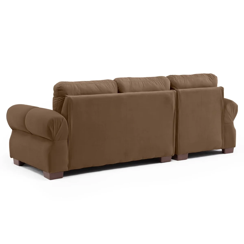 SECCIONAL IZQUIERDO LIVING FACTORY OREGON 4 CUERPOS CHOCOLATE - 4