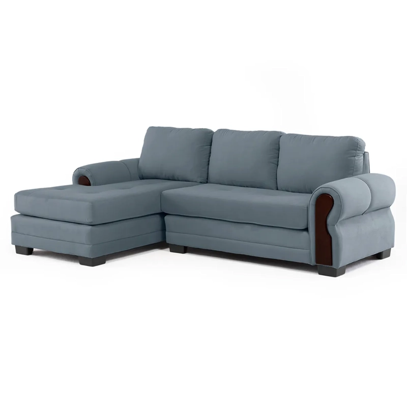 SECCIONAL IZQUIERDO LIVING FACTORY OREGON 4 CUERPOS GRIS - 1