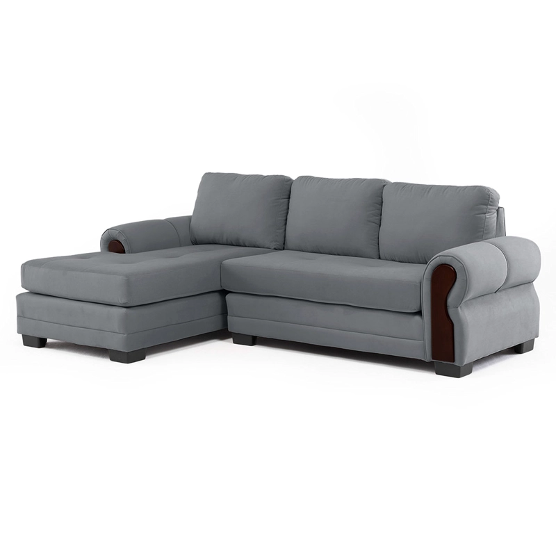 SECCIONAL IZQUIERDO LIVING FACTORY OREGON 4 CUERPOS GRIS - 4