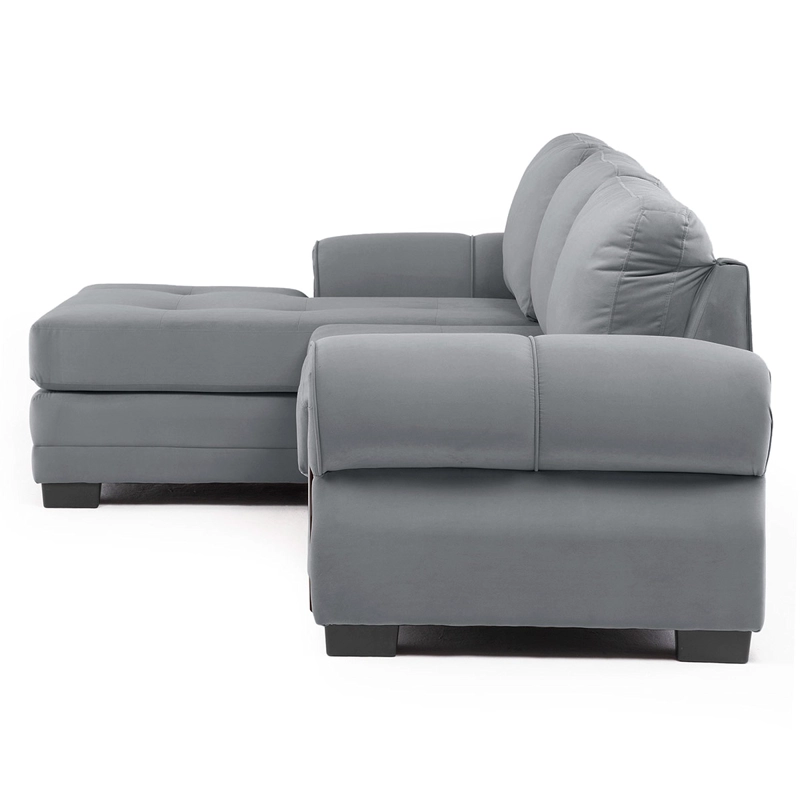 SECCIONAL IZQUIERDO LIVING FACTORY OREGON 4 CUERPOS GRIS - 5