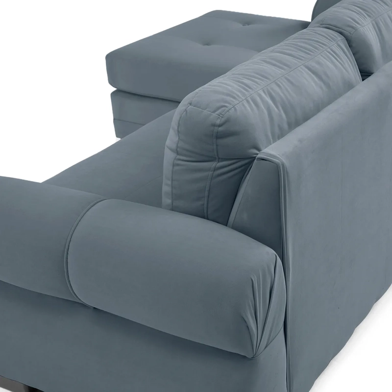 SECCIONAL IZQUIERDO LIVING FACTORY OREGON 4 CUERPOS GRIS - 6