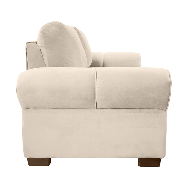 SOFÁ LIVING FACTORY OREGON 2 CUERPOS BEIGE - 4
