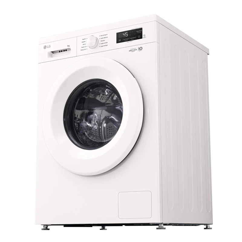 LAVADORA CARGA FRONTAL LG WM9GWVFS6 9KG BLANCO - 7