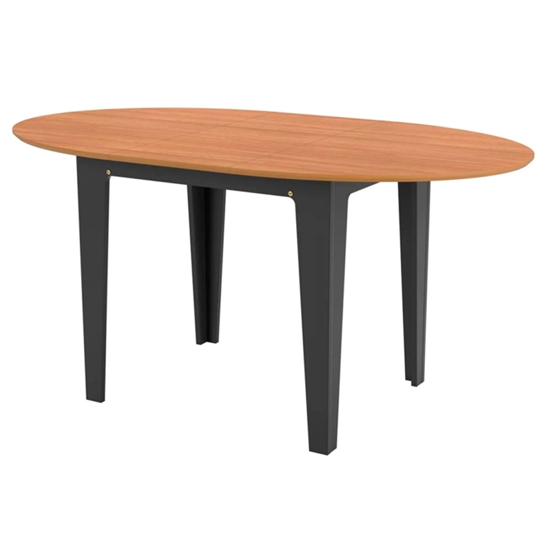 JUEGO DE COMEDORE DECOCASA TM70 PLEGABLE 6S CAFÉ - 3