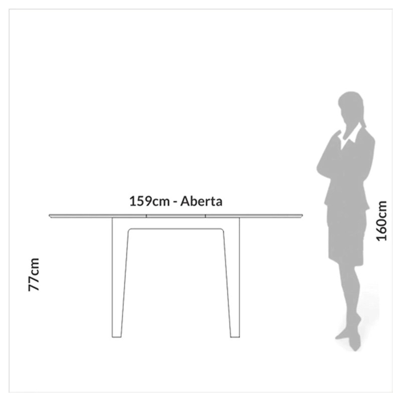 JUEGO DE COMEDORE DECOCASA TM70 PLEGABLE 6S CAFÉ - 6