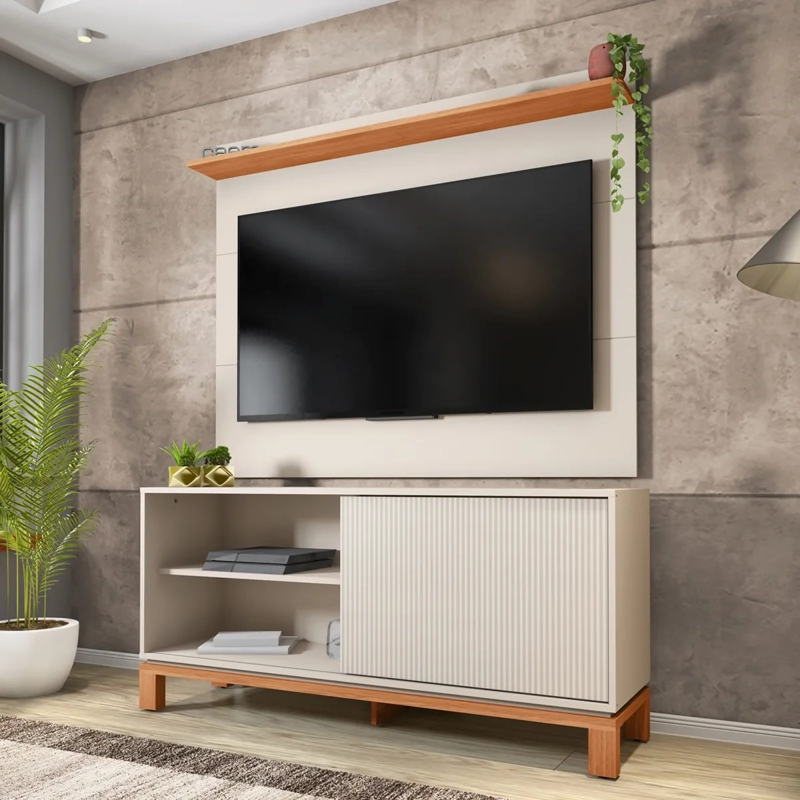 PANEL+RACK TV DECOCASA MONDRIAN 46" - 5