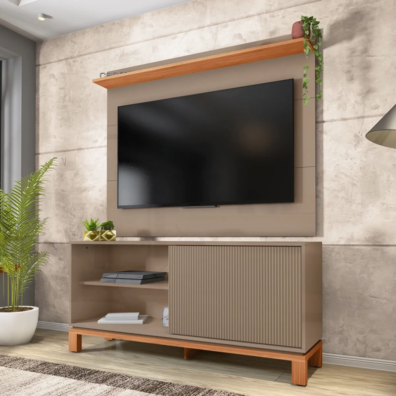 PANEL+RACK TV DECOCASA MONDRIAN 46" - 5