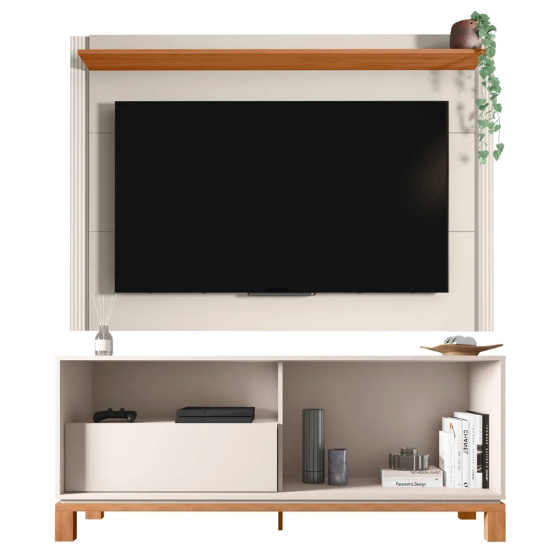 PANEL+RACK TV DECOCASA MONDRIAN 55" - 1