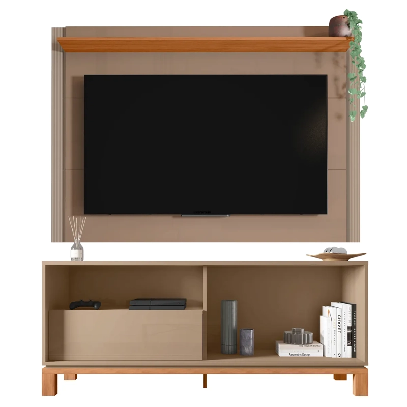 PANEL+RACK TV DECOCASA MONDRIAN 55" - 1