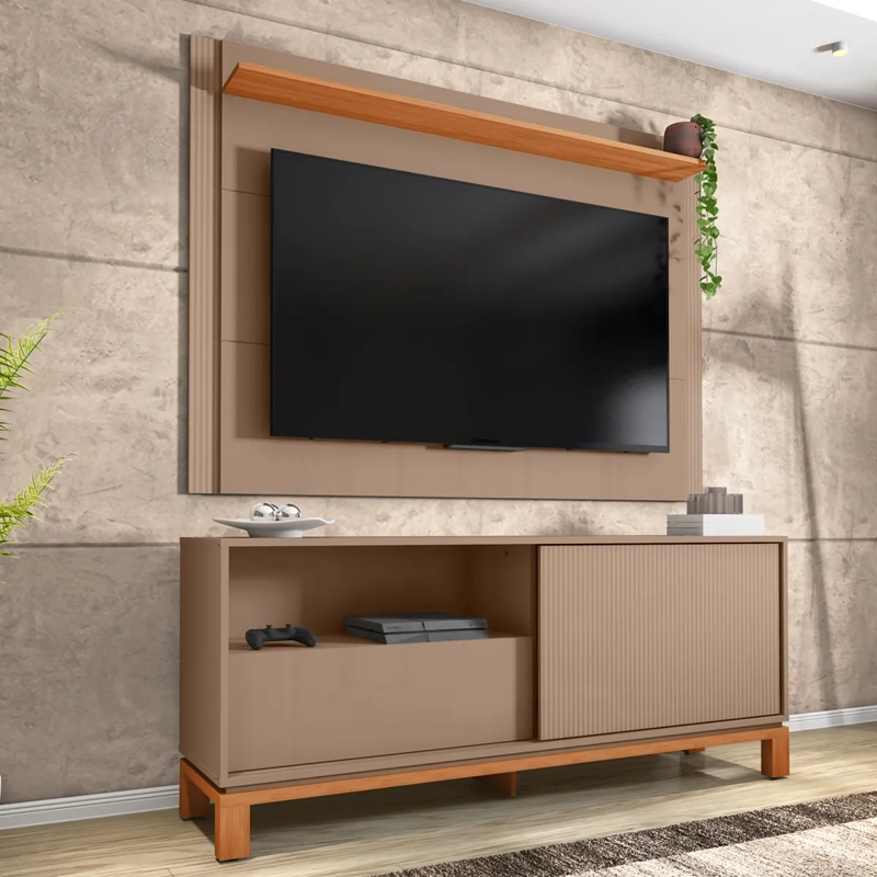 PANEL+RACK TV DECOCASA MONDRIAN 55" - 4