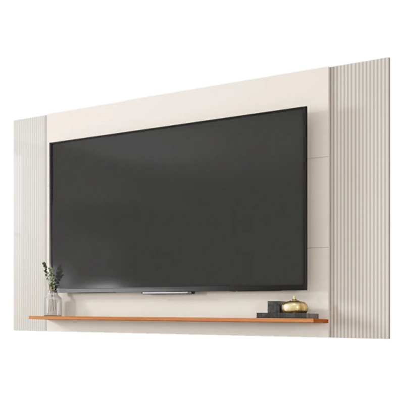 PANEL+RACK TV+VITRINA DECOCASA MONDRIAN 55" - 2