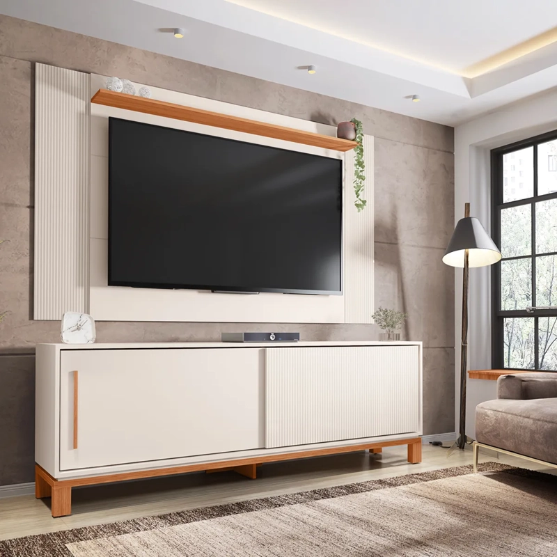 PANEL+RACK TV DECOCASA MONDRIAN 65" - 2