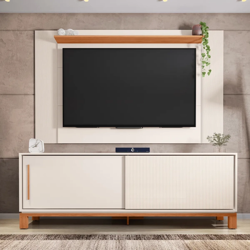 PANEL+RACK TV DECOCASA MONDRIAN 65" - 3
