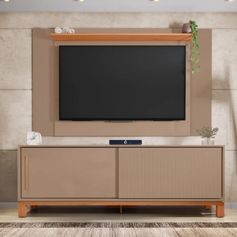 PANEL+RACK TV DECOCASA MONDRIAN 65" - 3