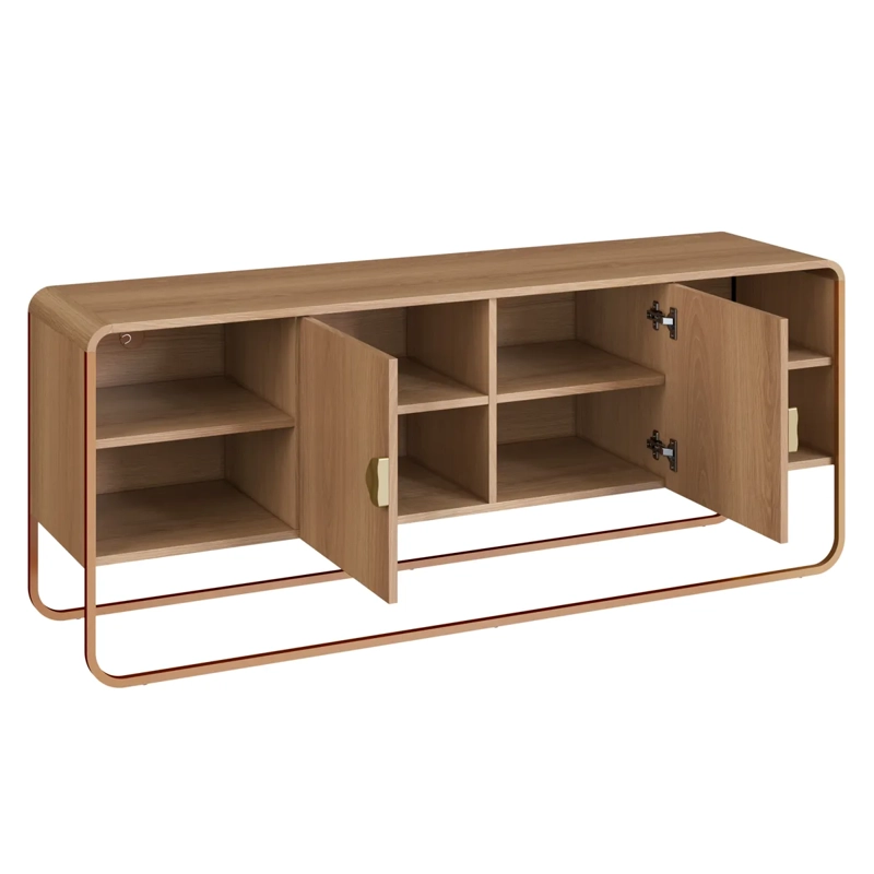 RACK TV DECOCASA LUNA 50" 2P   - 3