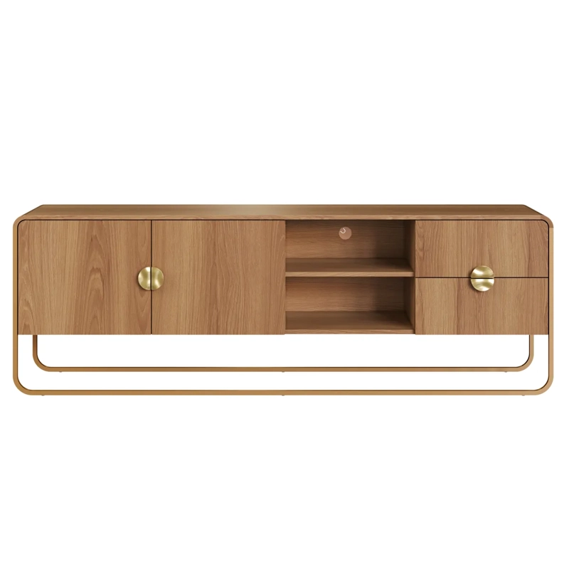 RACK TV DECOCASA LUNA 50" 2P 2C - 1