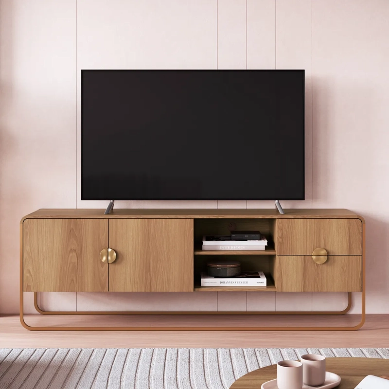RACK TV DECOCASA LUNA 50" 2P 2C - 5