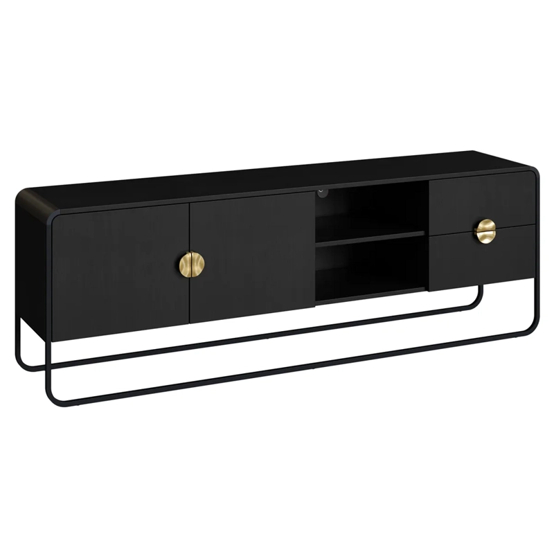 RACK TV DECOCASA LUNA 50" 2P 2C - 2