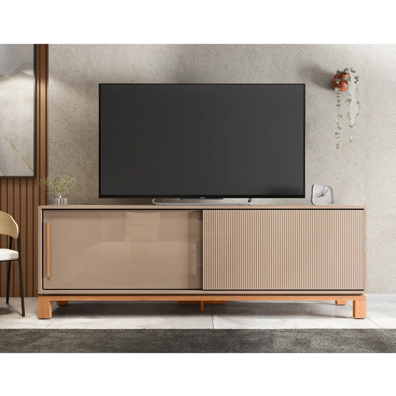 RACK TV DECOCASA MONDRIAN 2P 65" - 1