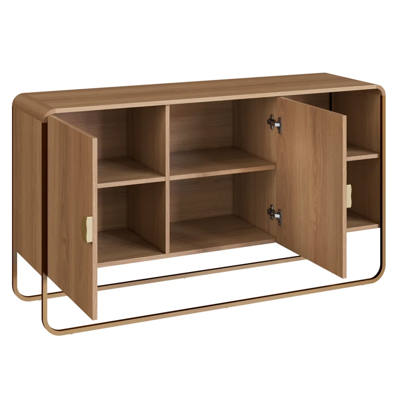 SET MUEBLES DECOCASA LUNA NEGRO - 2
