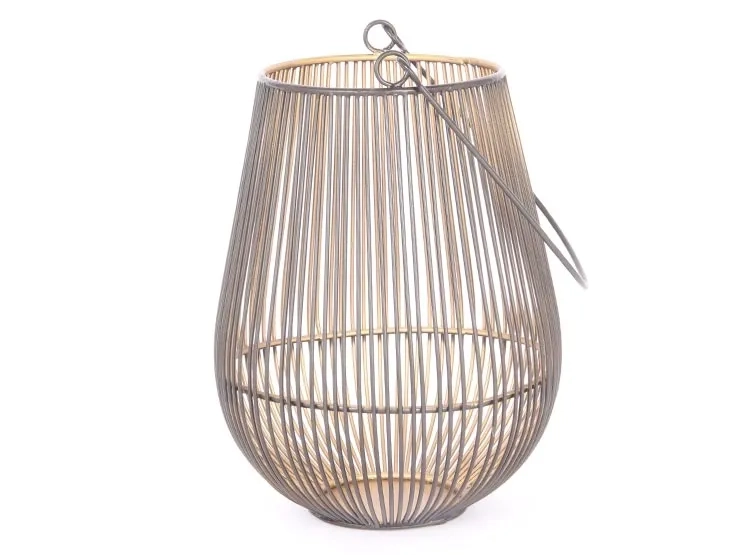 FAROL RIPLEY HOME METAL BLACK 25 CM - 2