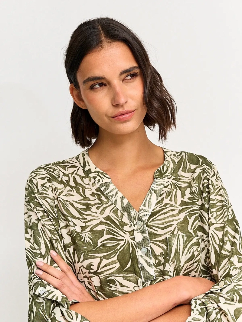 BLUSA MUJER REGATTA MANGA LARGA BOLSILLO LENTEJUELAS - 3