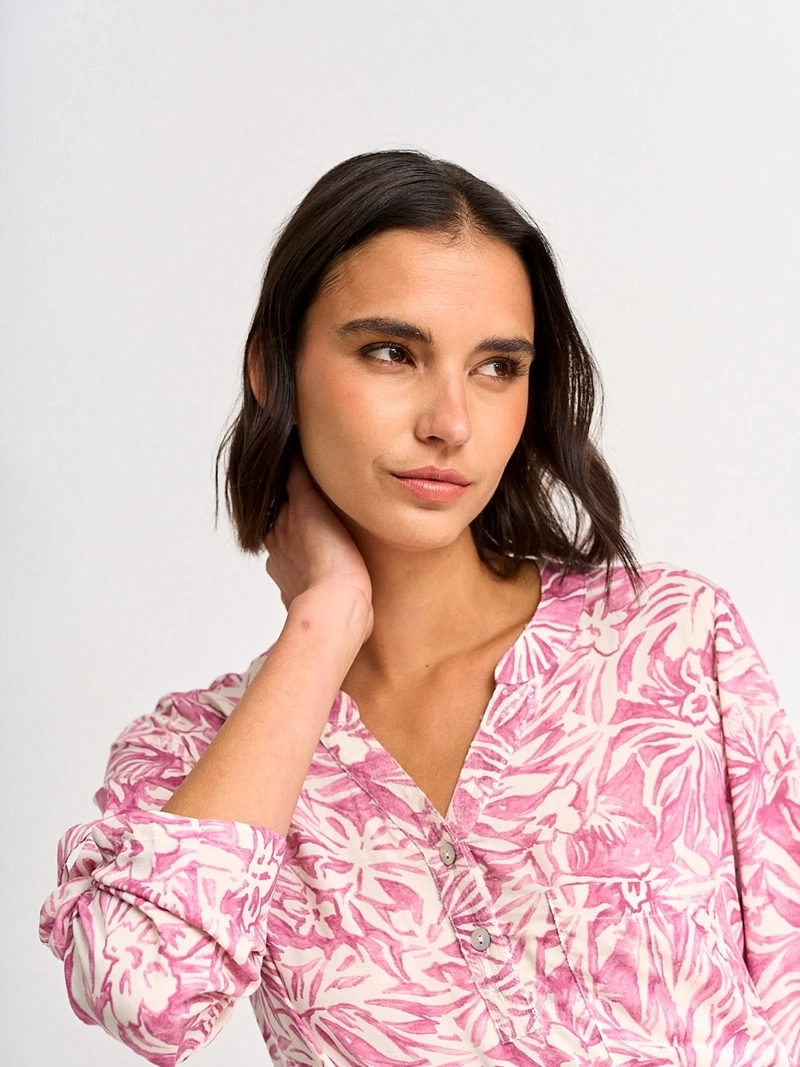 BLUSA MUJER REGATTA MANGA LARGA BOLSILLO LENTEJUELAS - 3
