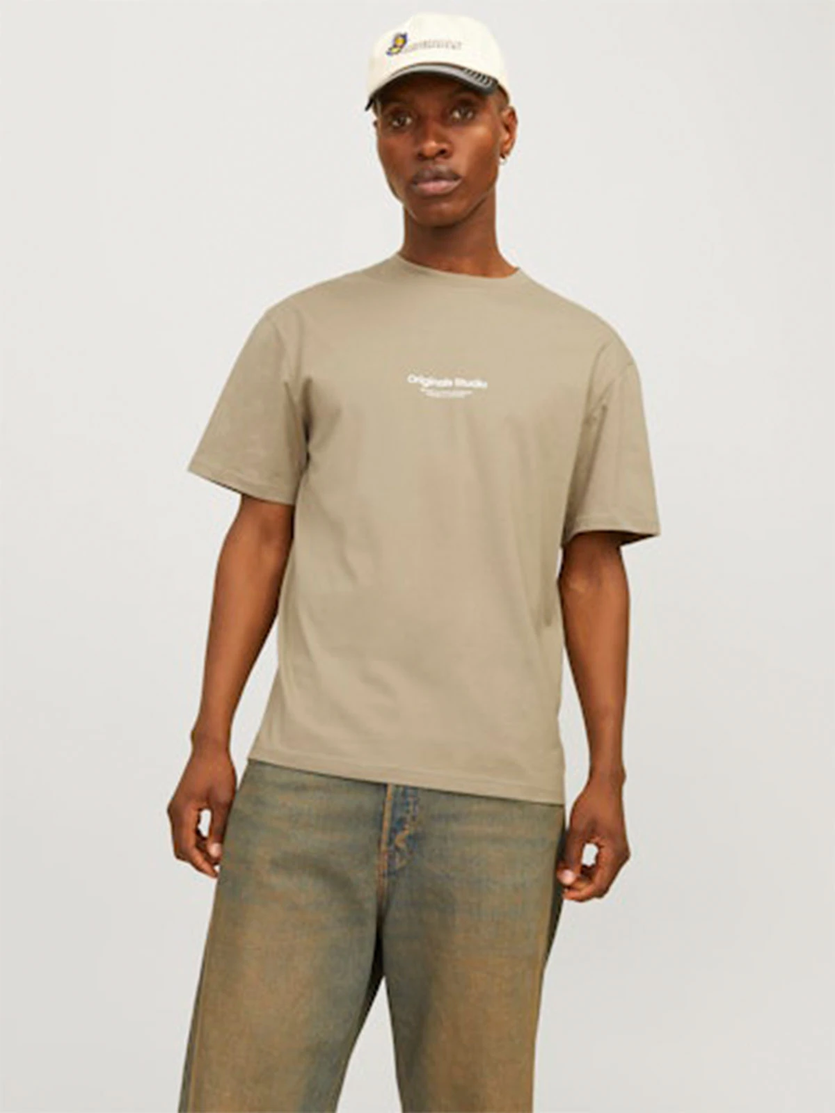 POLERA HOMBRE JACK & JONES ALGODÓN MANGA CORTA - 1