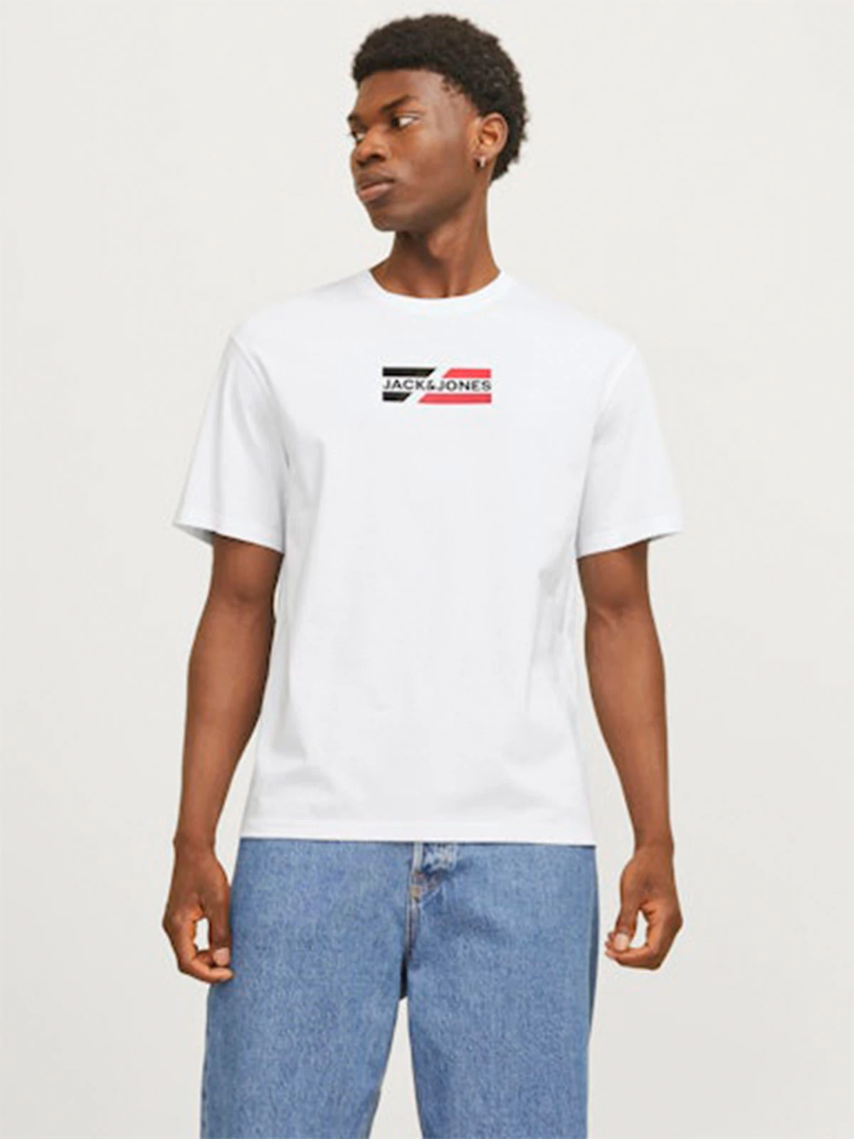 POLERA HOMBRE JACK & JONES ALGODÓN MANGA CORTA - 1