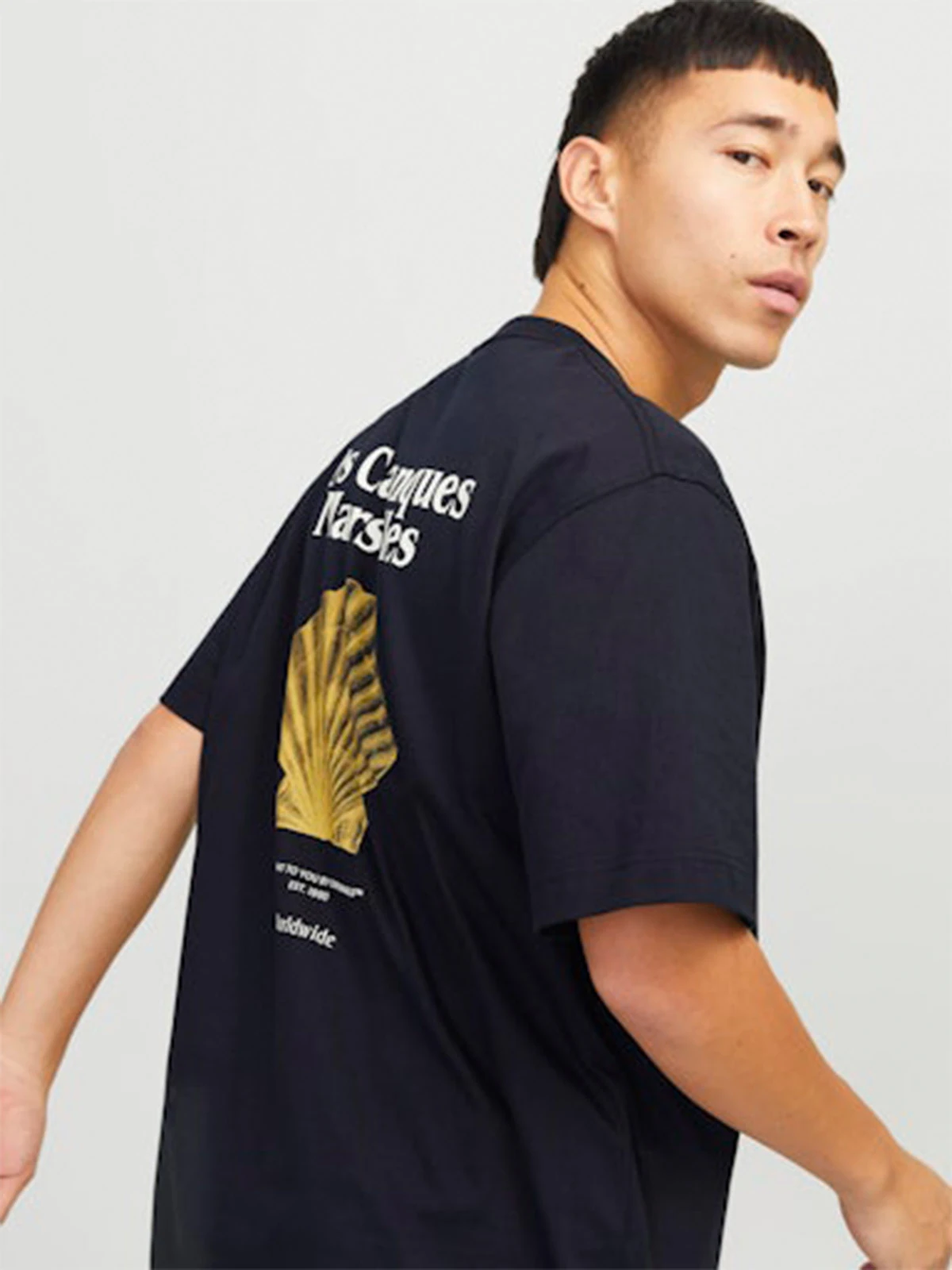 POLERA HOMBRE JACK & JONES ALGODÓN MANGA CORTA - 2