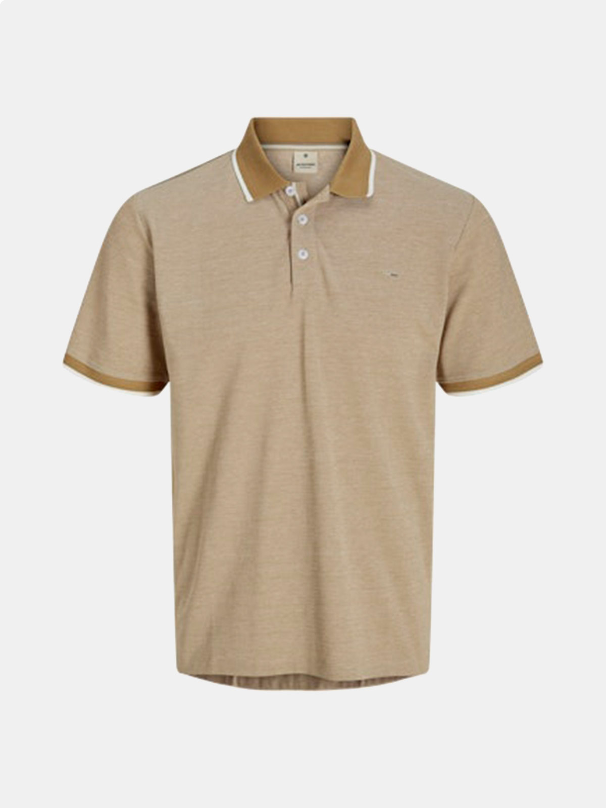 POLERA HOMBRE JACK & JONES ALGODÓN MANGA CORTA - 1