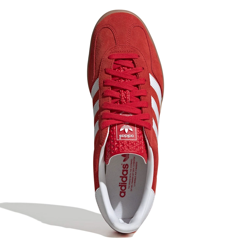 ZAPATILLAS MUJER ADIDAS ORIGINALS CASUALES ROJO GAZELLE INDOOR - 5