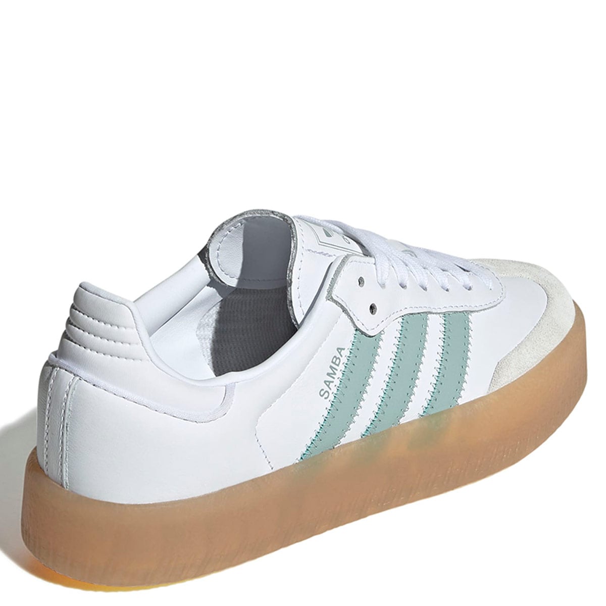 ZAPATILLAS MUJER ADIDAS ORIGINALS CASUALES BLANCO SAMBAE CUERO - 4
