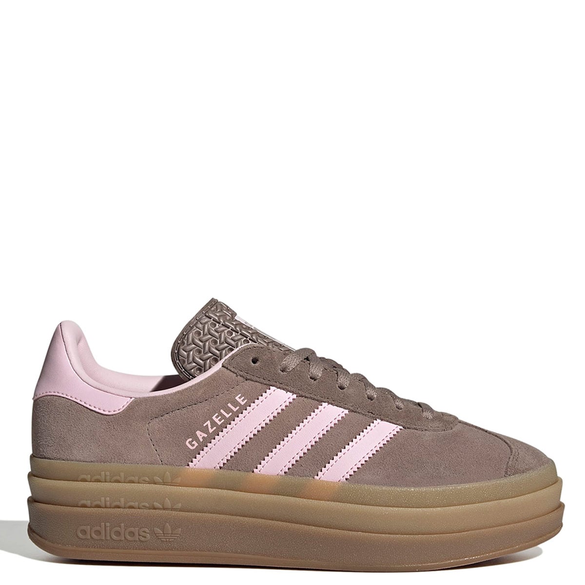 ZAPATILLAS MUJER ADIDAS ORIGINALS CASUALES CAFÉ GAZELLE BOLD W - 1