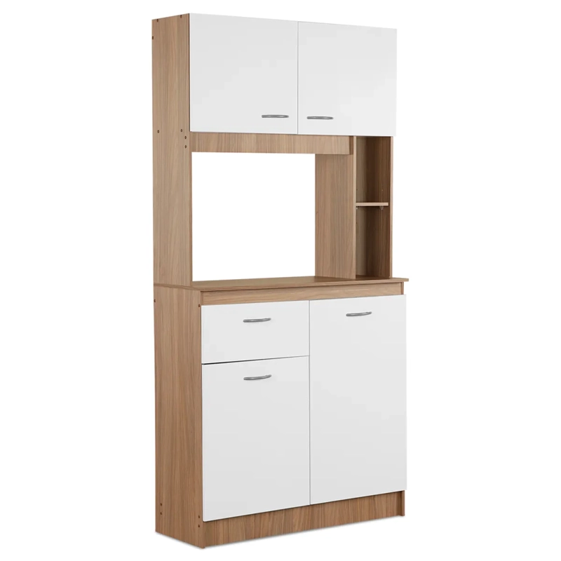 MUEBLE DE COCINA STANFORD INÉS 4P 1C NOGAL - 1