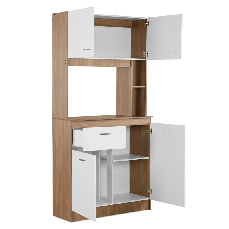MUEBLE DE COCINA STANFORD INÉS 4P 1C NOGAL - 3