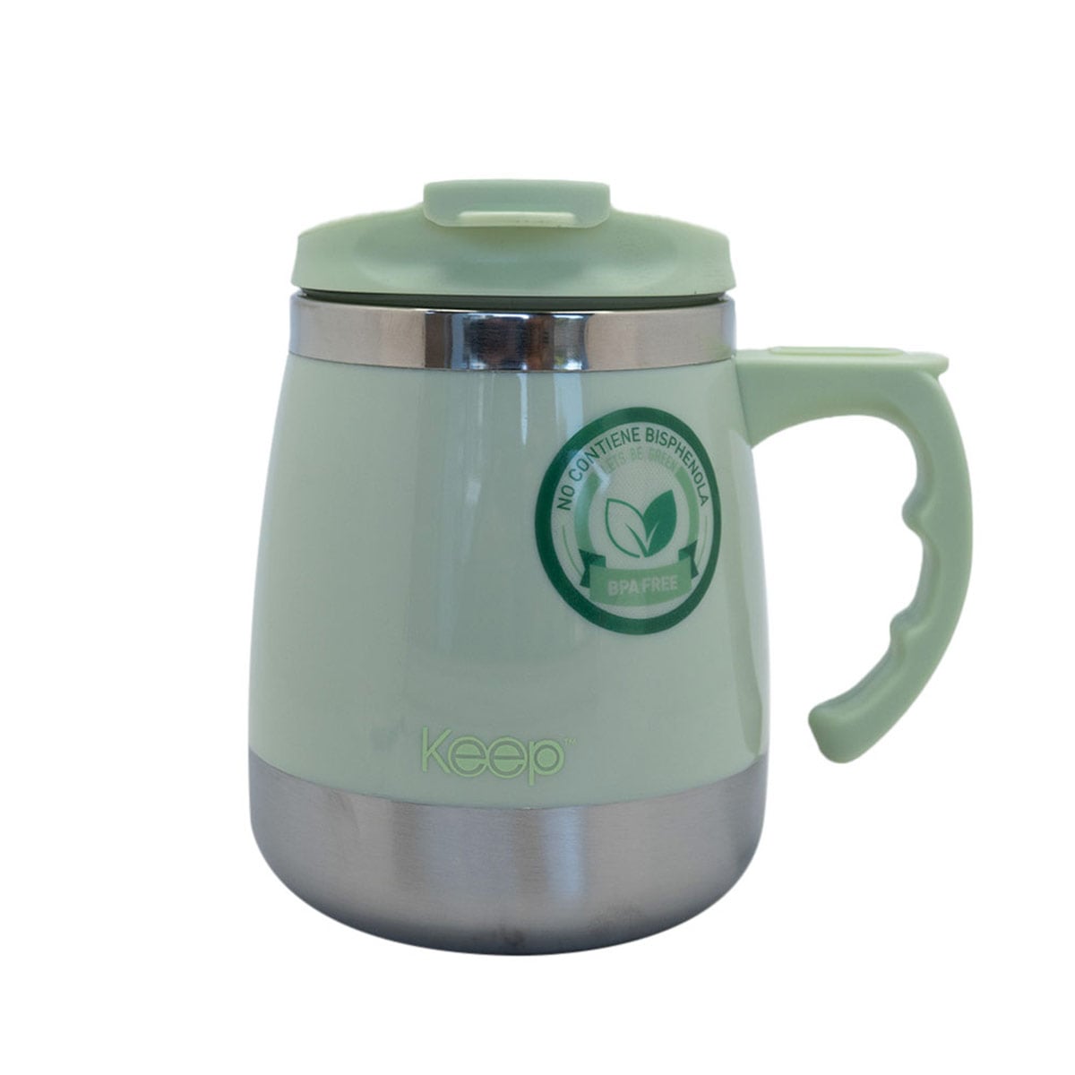 MUG TERMO KEEP OUTDOOR 400 ML PISTACHO - 1