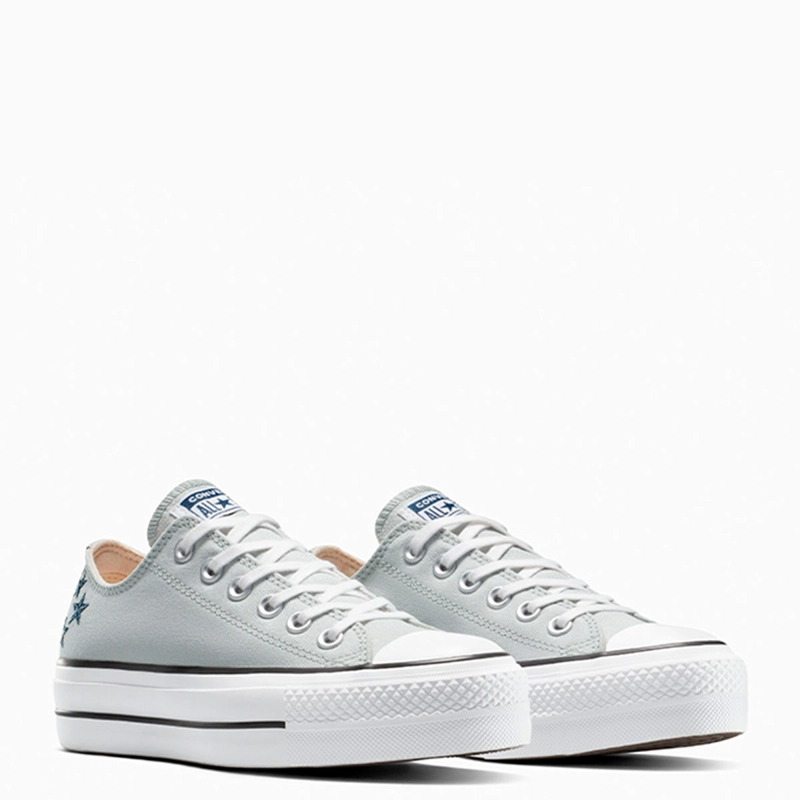 ZAPATILLAS MUJER CONVERSE URBANO GRIS CHUCK TAYLOR ALL STAR LIFT - 4