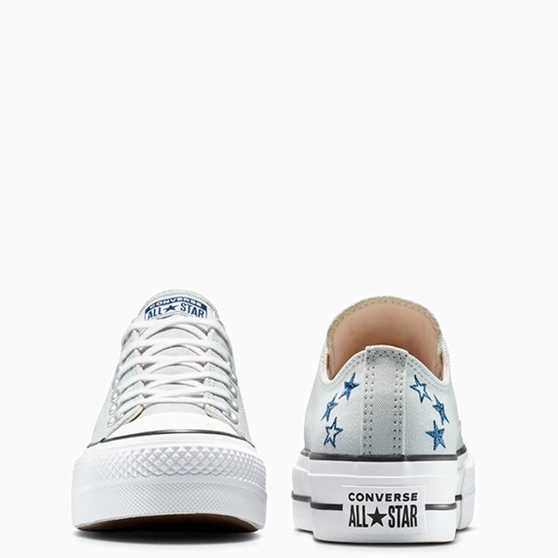 ZAPATILLAS MUJER CONVERSE URBANO GRIS CHUCK TAYLOR ALL STAR LIFT - 5