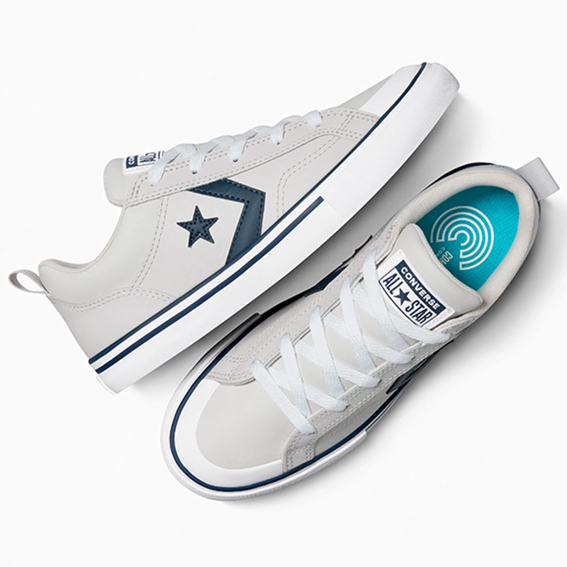 ZAPATILLAS NIÑO CONVERSE GRIS URBANO PRO BLAZE - 3