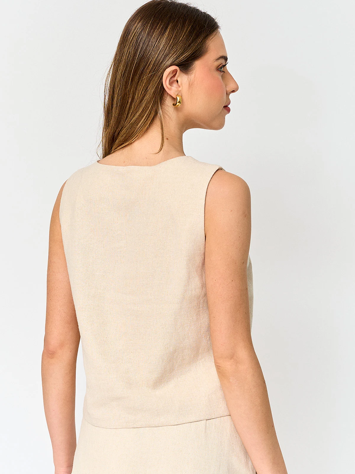 GILET MUJER INDEX LINO AMARRAS - 2