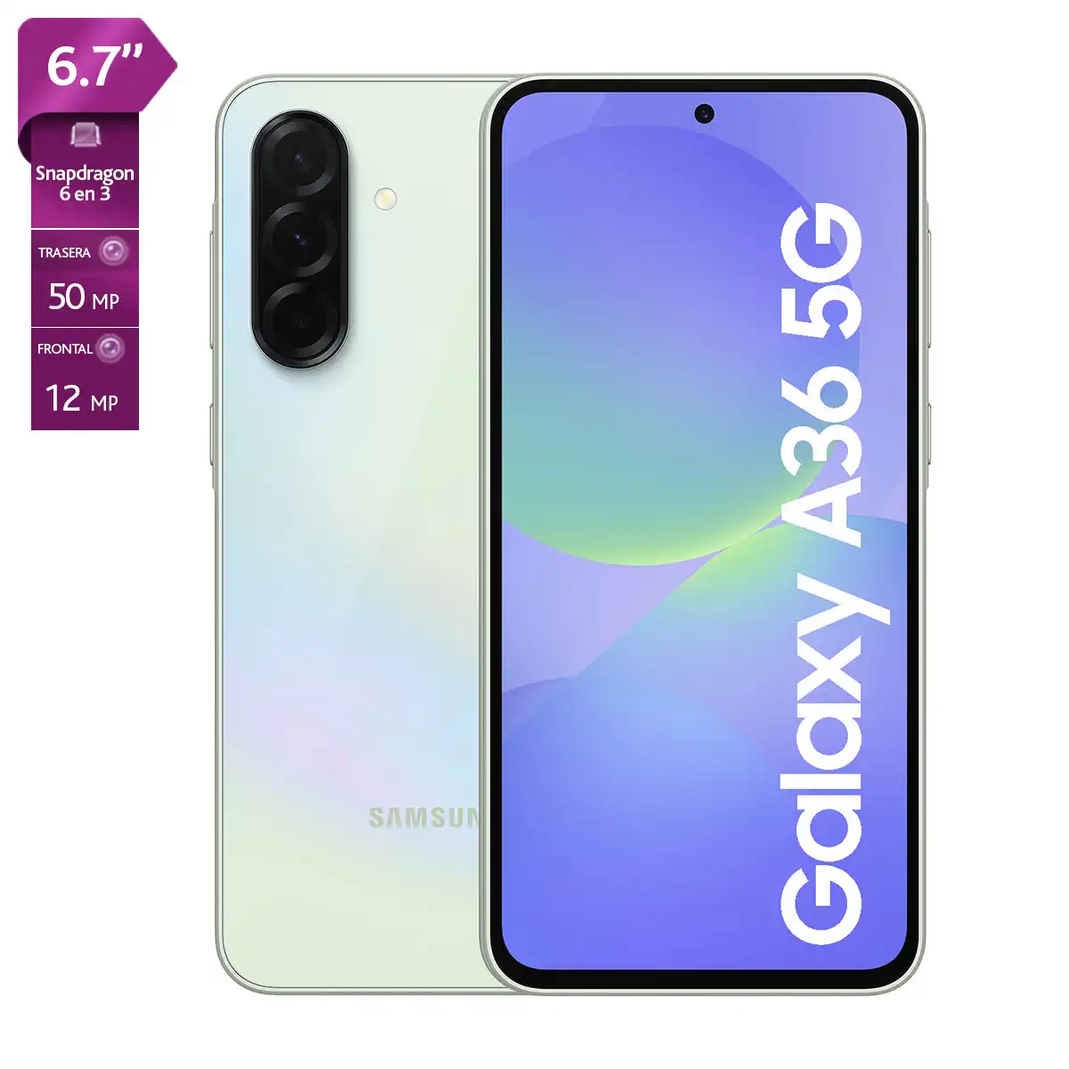 SMARTPHONE SAMSUNG GALAXY A36 256GB 8GB RAM 50MP 6.7” - 1