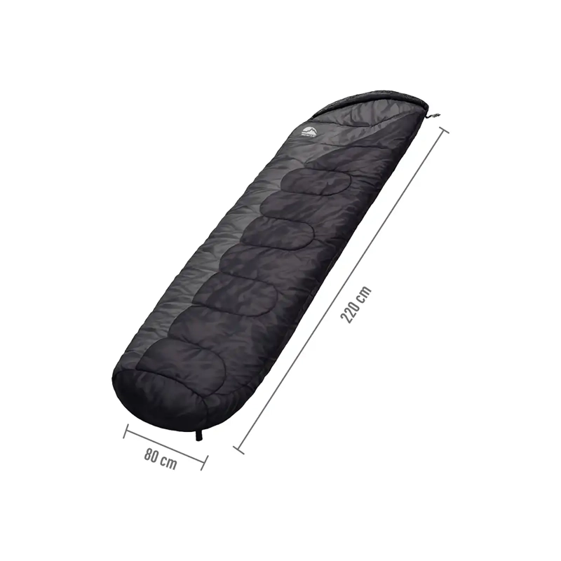 SACO DE DORMIR RESCUE MUMMY PV25 NEGRO - 4