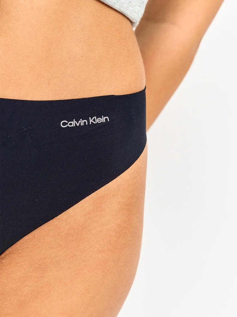 PACK 3 CALZONES CALVIN KLEIN TANGA INVISIBLE - 9