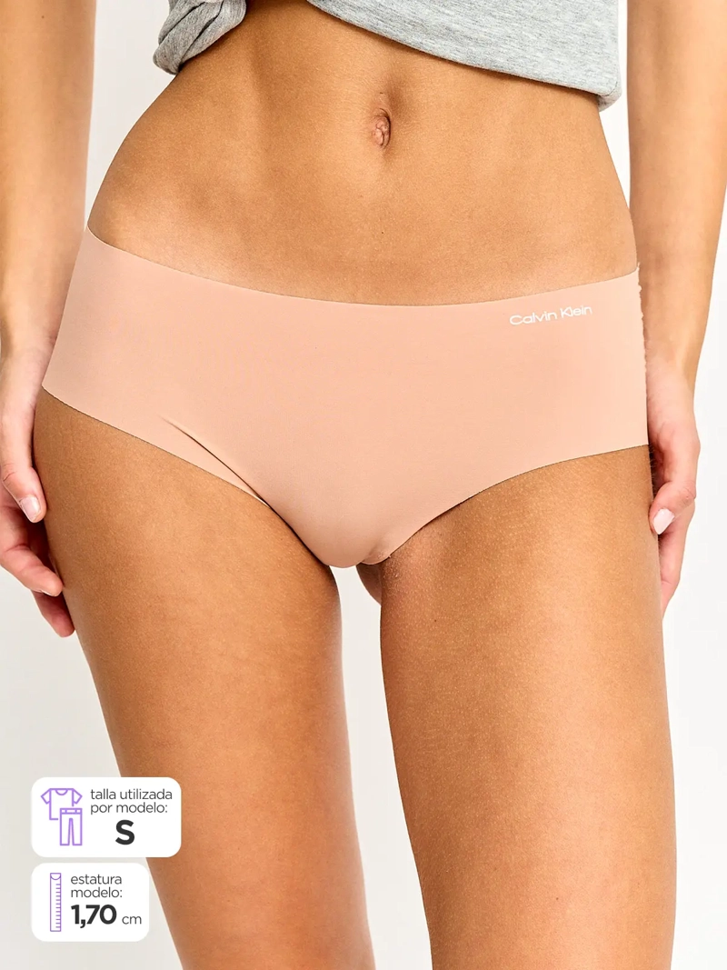 PACK 3 CALZONES CALVIN KLEIN TANGA INVISIBLE - 1