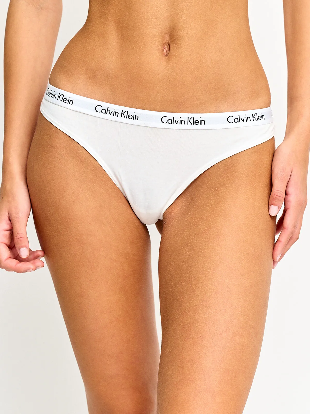 PACK 3 CALZONES CALVIN KLEIN TANGA QD3587 - 2