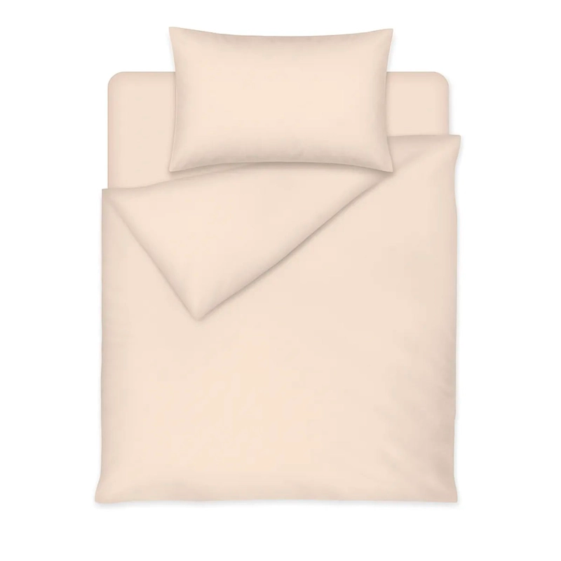 JUEGO DE SÁBANAS ILLUSIONS BRODERIE 180 HILOS 1 PLAZA IVORY - 1