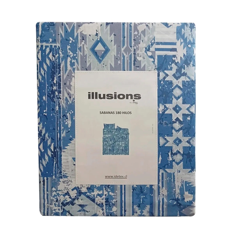 JUEGO DE SÁBANAS ILLUSIONS SU 180 HILOS KING ESTAMPADO - 3